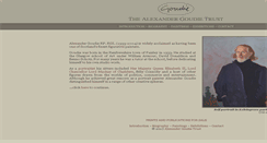 Desktop Screenshot of alexandergoudie.org.uk